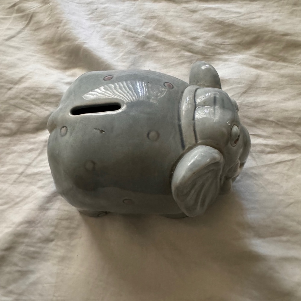 Elephant Coin Bank - Picture 3 of 6